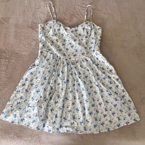NWOT Altar'd State Blue Floral Dress